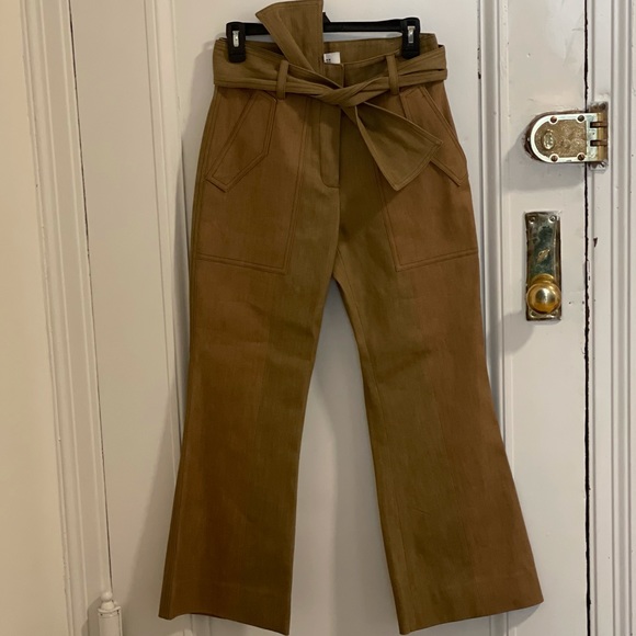 Derek Lam 10 Crosby Cropped Flare Pants - Picture 8 of 13